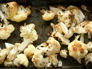 Roasted cauliflower